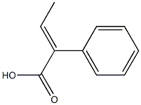 2-PHENYLCROTONIC ACID 结构式