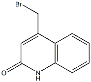 4-BROMOMETHYL-1,2-DIHYDRO-2-QUINOLINONE 结构式