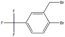 2-BROMO-5-(TRIFLUOROMETHYL)BENZYL BROMIDE 97% 结构式