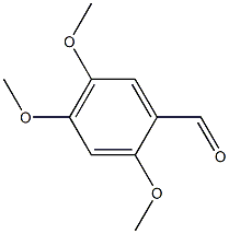 2.4.5 -TRIMETHOXYBENZALDEHYDE, 98.5+% 结构式