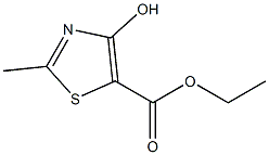 4-HYDROXY-2-METHYLTHIAZOLE-5-CARBOXYLIC ACID ETHYL ESTER, 95+% 结构式