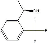 (1R)-1-[2-(TRIFLUOROMETHYL)PHENYL]ETHANOL 结构式