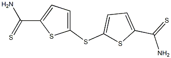 5-{[5-(AMINOCARBONOTHIOYL)THIEN-2-YL]THIO}THIOPHENE-2-CARBOTHIOAMIDE 结构式