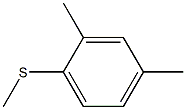2,4-DIMETHYLTHIOANISOLE 98% 结构式