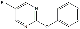 5-BROMO-2-PHENOXYPYRIMIDINE, 95+% 结构式