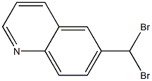 6-(DIBROMOMETHYL)QUINOLINE, 96+% 结构式