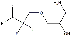 1-Amino-3-(2,2,3,3-tetrafluoro-propoxy)-propan-2-ol 结构式