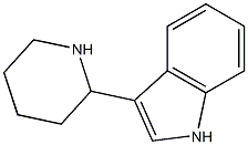 3-(2-PIPERDYL) INDOLE 结构式