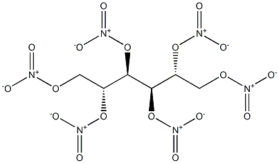 D-Mannitol Hexanitrate 结构式