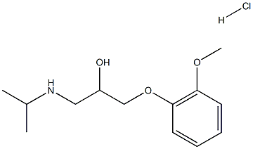 Moprolol Hydrochloride 结构式