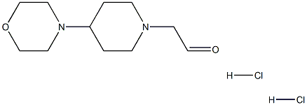 4-MORPHOLINO-N-OXOETHYL-PIPERDINEDIHYDROCHLORIDE 结构式