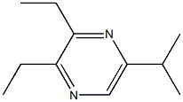 2,3-DIETHYL-5-ISOPROPYLPYRAZINE 结构式
