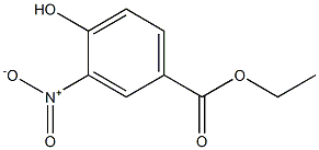 ETHYL-4- HYDROXY-3-NITROBENZOIC ACID 结构式