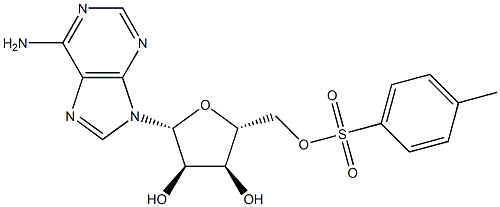 TOSYLADENOSINE 结构式