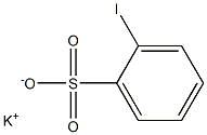 potassium 2-iodobenzenesulfonate 结构式