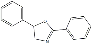 2,5-Diphenyl-4,5-Dihydro-1,3-Oxazole 结构式
