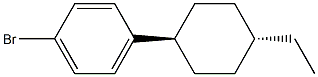 4-TRANS(4-CTHYL CYCLOHEXYL)BROMOBENZENE 结构式