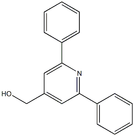 (2,6-diphenylpyridin-4-yl)methanol 结构式