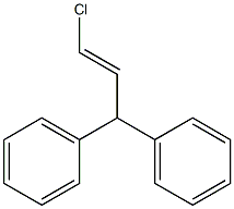 3,3-二苯基丙酰氯 结构式