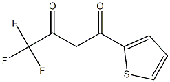 2-THENOYLTRIFLUORE ACETONE 结构式