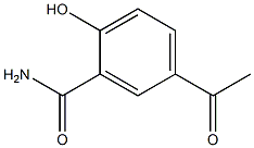 5-ACETYL SALICYLICAMIDE 结构式