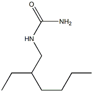 2-ETHYLHEXYLUREA 结构式