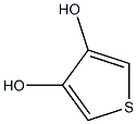 3,4-DIHYDROXYTHIOPHENE 结构式