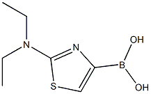 2-DIETHYLAMINOTHIAZOLE-4-BORONIC ACID 结构式