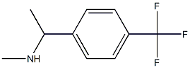 (RS)-N-{1-[4-(TRIFLUOROMETHYL)PHENYL]ETHYL}METHYLAMINE 结构式