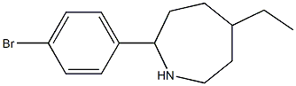 2-(4-BROMOPHENYL)-5-ETHYLAZEPANE 结构式
