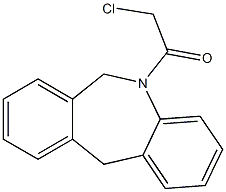 5-(CHLOROACETYL)-6,11-DIHYDRO-5H-DIBENZO[B,E]AZEPINE 结构式