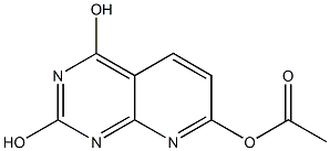 ACETIC ACID 2,4-DIHYDROXY-PYRIDO[2,3-D]PYRIMIDIN-7-YL ESTER 结构式