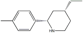 CIS-4-ETHYL-2-(4-METHYLPHENYL)PIPERIDINE 结构式