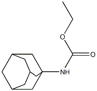 ethyl N-(1-adamantyl)carbamate 结构式