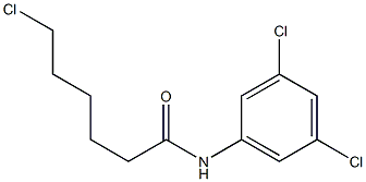 N1-(3,5-dichlorophenyl)-6-chlorohexanamide 结构式