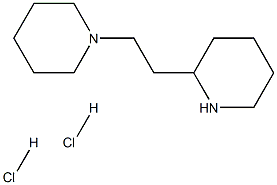 1-[2-(2-piperidyl)ethyl]piperidine dihydrochloride 结构式