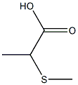 2-(methylthio)propanoic acid 结构式