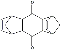 pentacyclo[10.2.1.1~5,8~.0~2,11~.0~4,9~]hexadeca-6,13-diene-3,10-dione 结构式