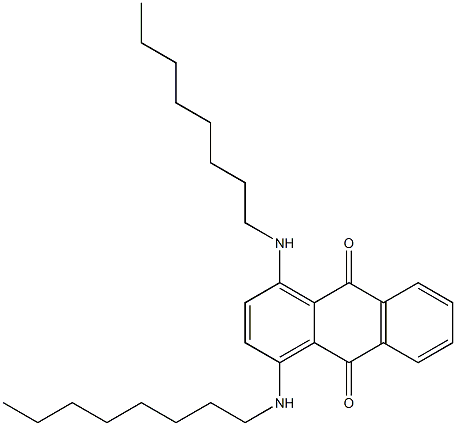 1,4-di(octylamino)-9,10-dihydroanthracene-9,10-dione 结构式