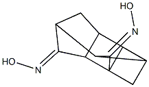 pentacyclo[6.2.1.0~1,7~.0~2,6~.0~4,9~]undecane-3,10-dione dioxime 结构式