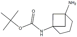 tert-butyl 5-aminobicyclo[3.1.1]hept-1-ylcarbamate 结构式