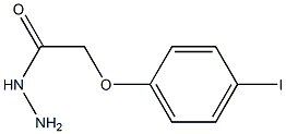 2-(4-iodophenoxy)acetohydrazide 结构式