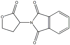 2-(2-oxotetrahydrofuran-3-yl)isoindoline-1,3-dione 结构式