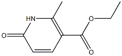 ethyl 2-methyl-6-oxo-1,6-dihydro-3-pyridinecarboxylate 结构式