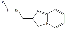 2-(bromomethyl)-2,3-dihydroimidazo[1,2-a]pyridine hydrabromide 结构式