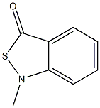 1-methyl-1,3-dihydrobenzo[c]isothiazol-3-one 结构式