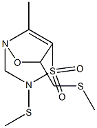 N4-di(methylthio)methylidene-3,5-dimethylisoxazole-4-sulfonamide 结构式