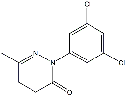 2-(3,5-dichlorophenyl)-6-methyl-2,3,4,5-tetrahydropyridazin-3-one 结构式