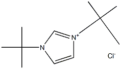 1,3-di(tert-butyl)-1H-imidazol-3-ium chloride 结构式