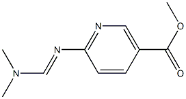 methyl 6-{[(dimethylamino)methylidene]amino}nicotinate 结构式